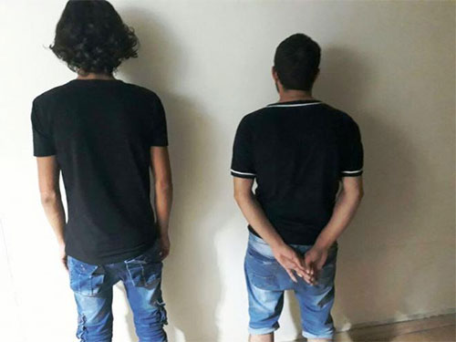 los dos terroristas detenidos